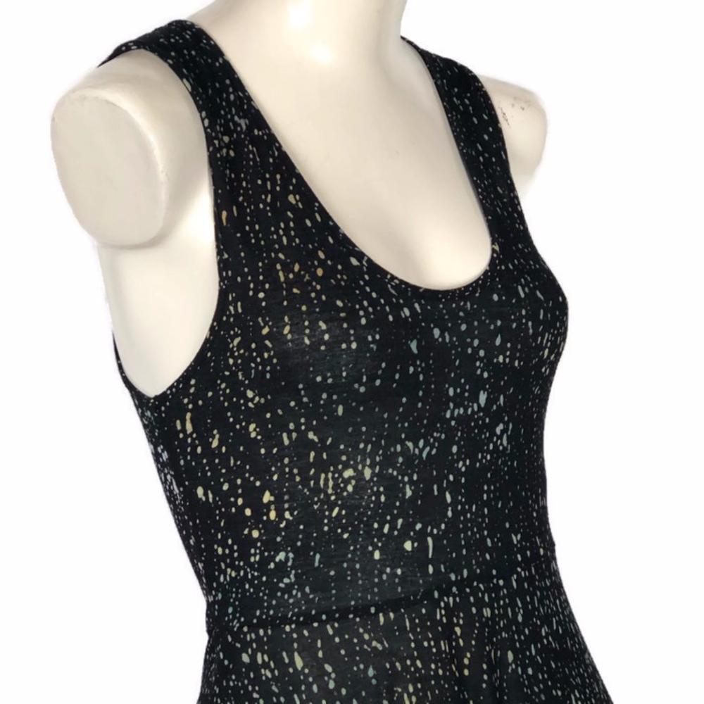 Santika Black Speckled Dress